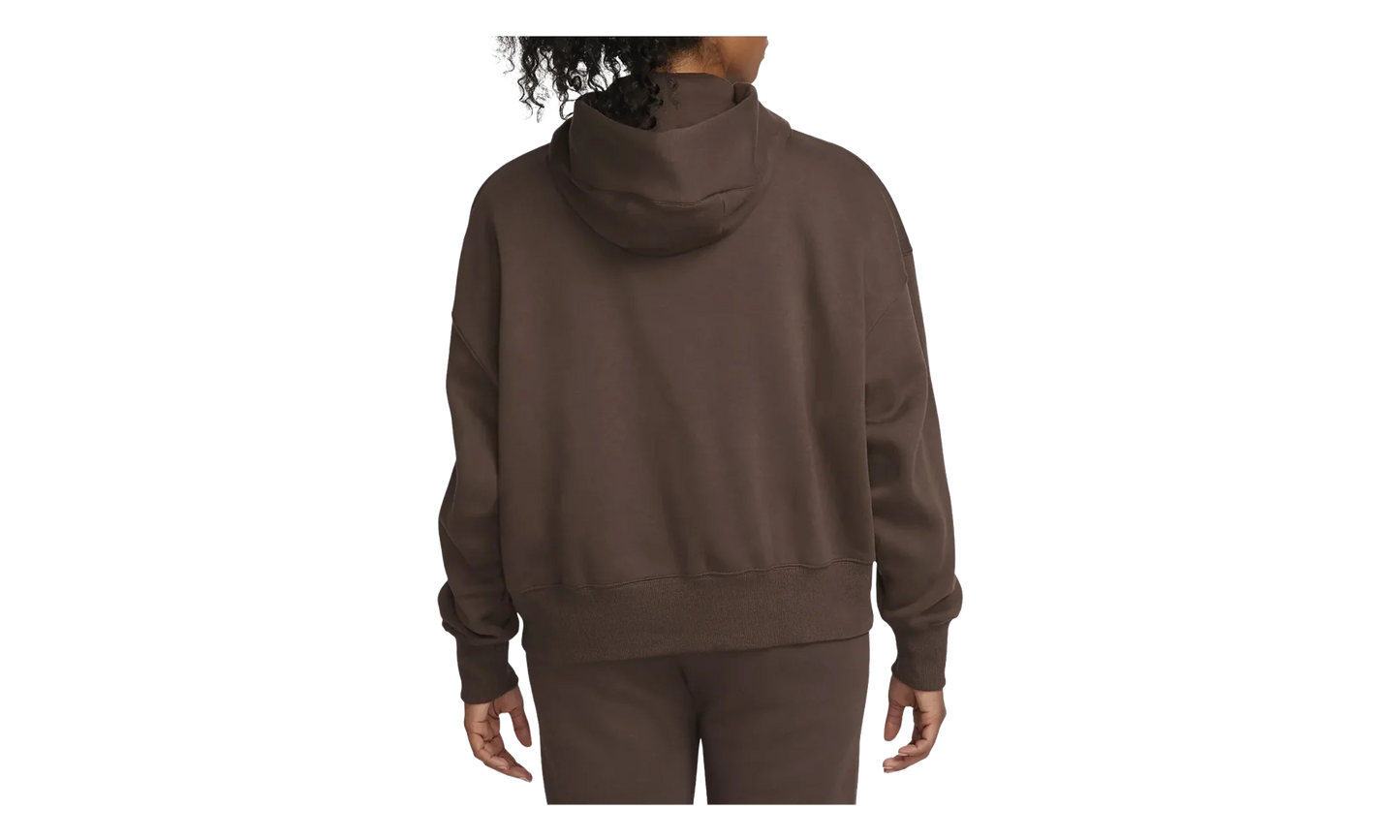Sportswear Phoenix Fleece Over-oversized Pullover Hoodie WMNS "Baroque Brown / Sail" DQ5858 237