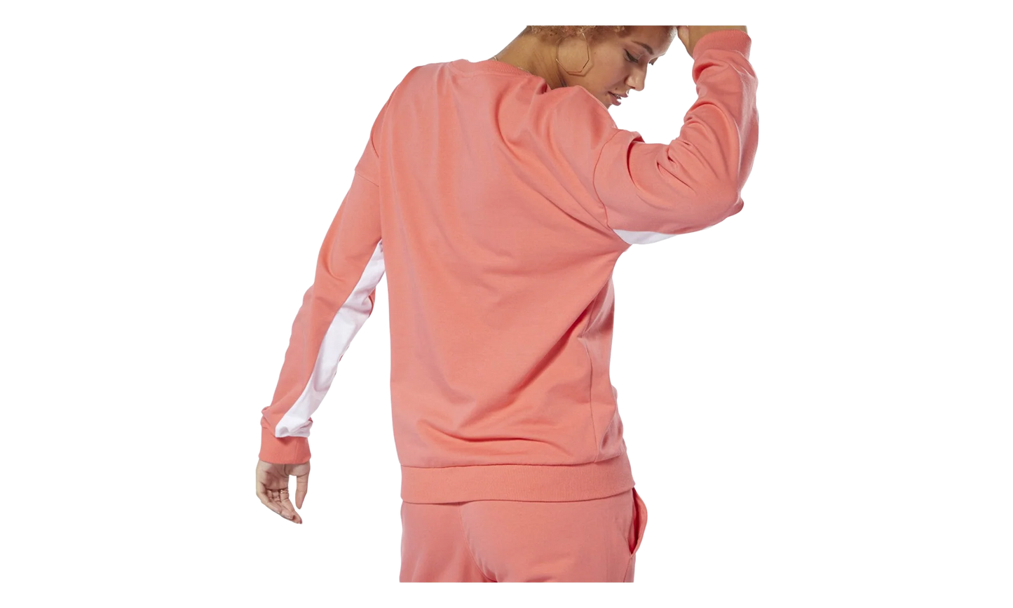 Classics French Terry Crew Sweatshirt WMNS "Bright Rose" DT7245