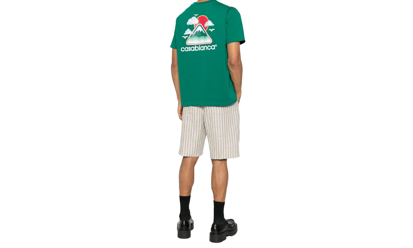 Montagne Ondulee Short Sleeve T-Shirt "Green" MPF25 JTS 001 06
