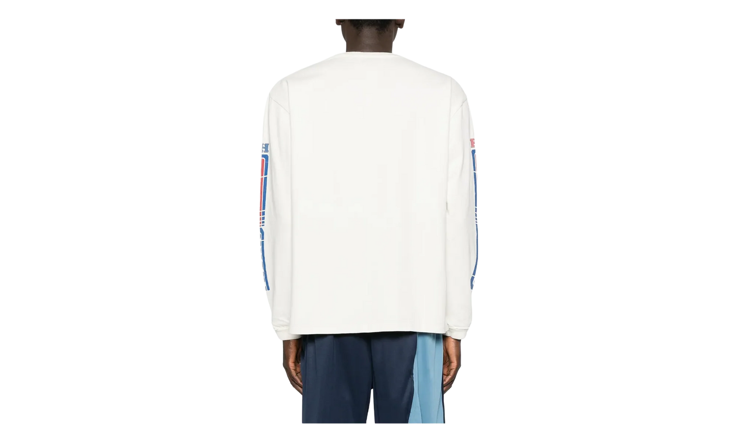 Split Petrol Logo Long-Sleeve Tee "Vintage White" RHPS26TT17012
