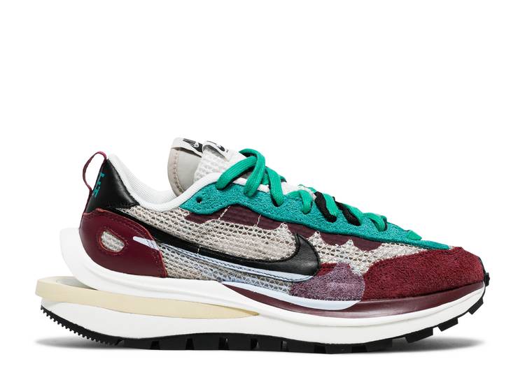 Vaporwaffle sacai Villain Red Neptune Green (WORN)