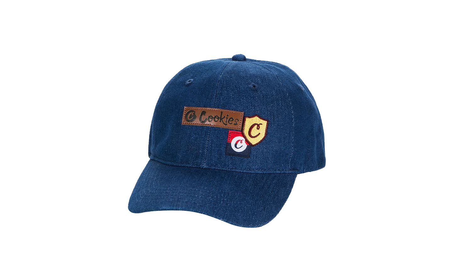 Backcountry Denim Patchwork Dad Hat "Blue" 1546X4314 BLD