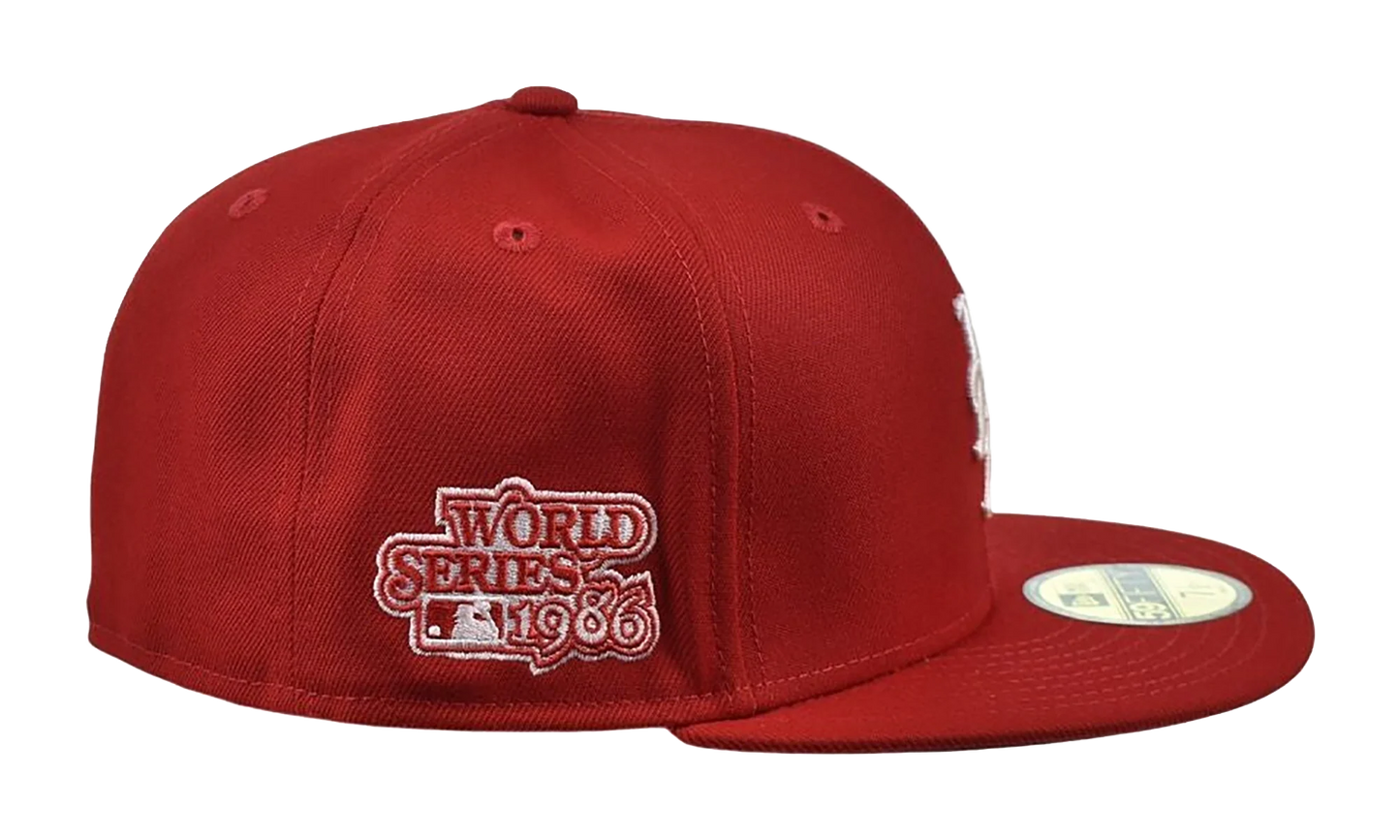 59FIFTY New York Mets World Series 1986 "Scarlet" 60398910
