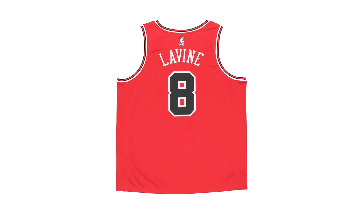 NBA Chicago Bulls Icon Edition Swingman Jersey "Zach Lavine - Chicago Red / Black / White" CW3660 660