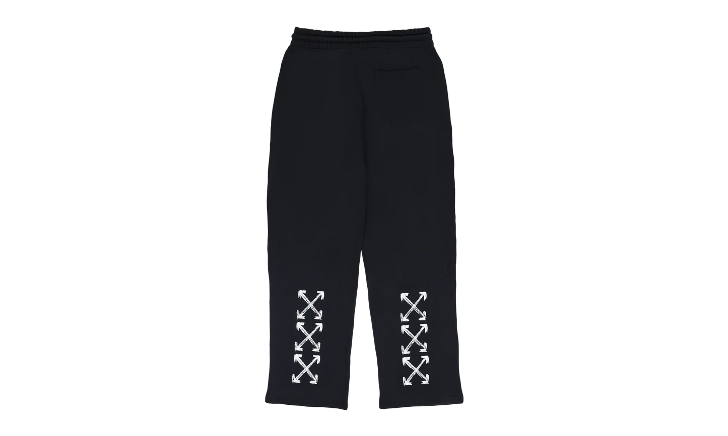 Chalk Arrow Sweatpants "Black" OFW MBTM 0093