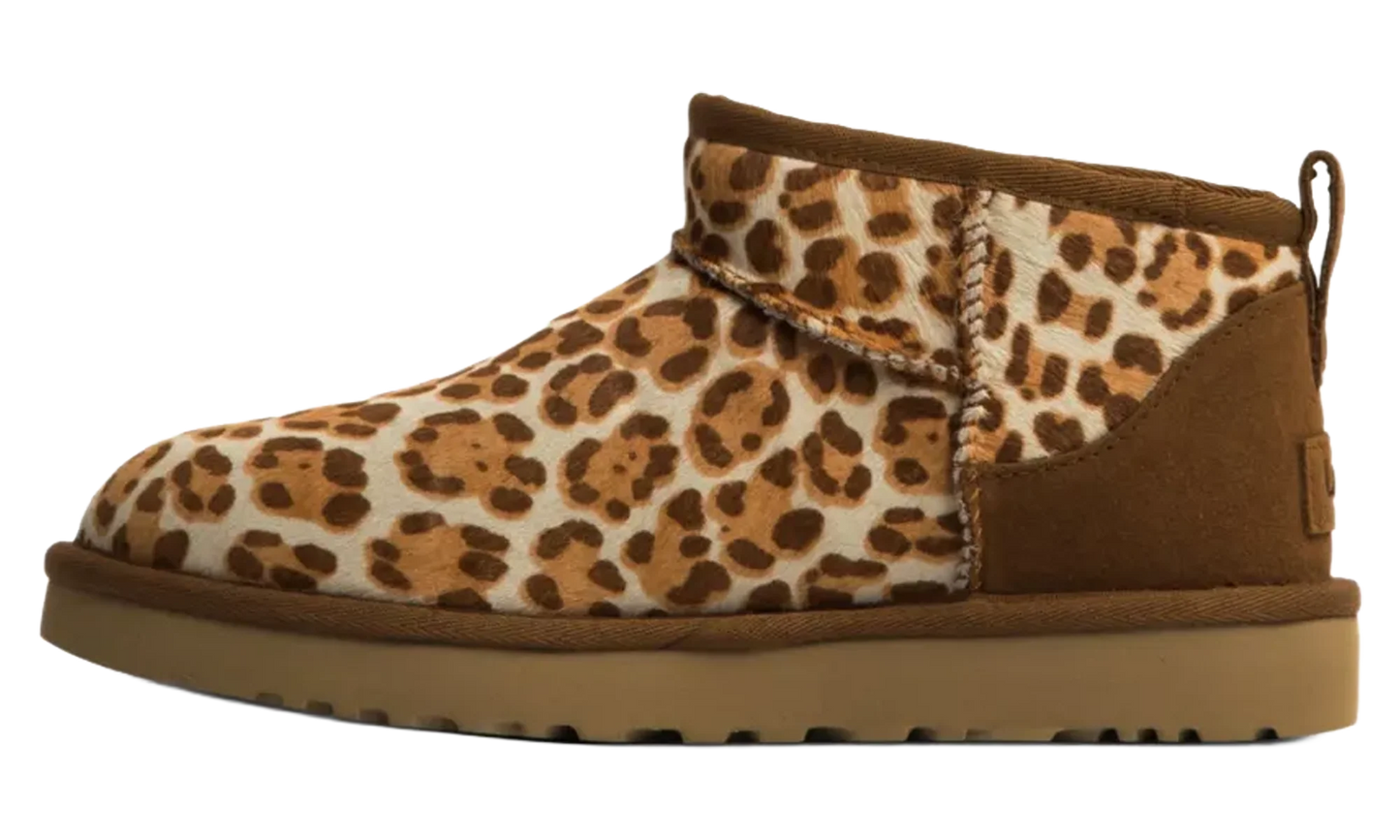 Classic Ultra Mini Boot WMNS "Felicity Leopard Jasmine" 1178110 FDJ