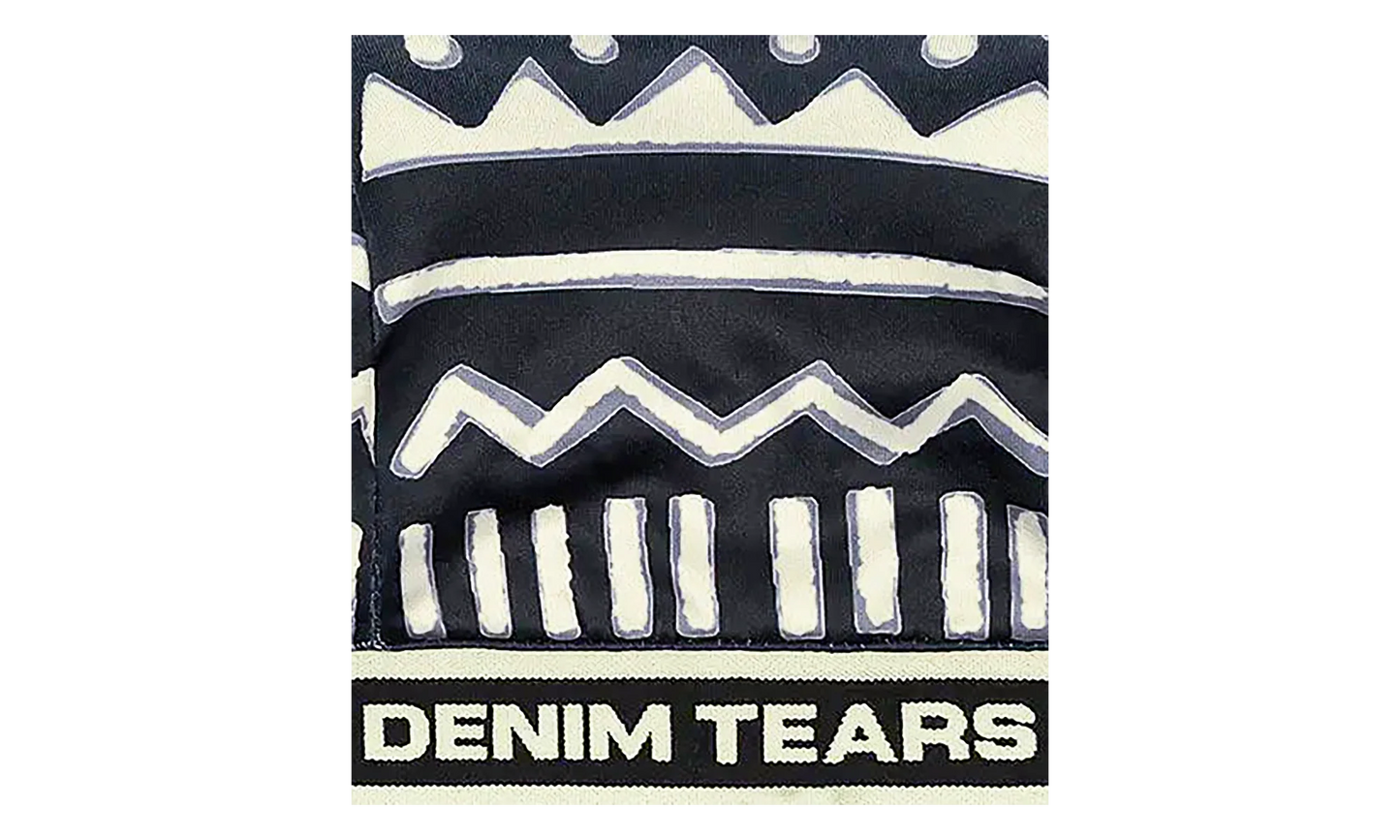5Q Mudcloth Skully Hat "Black" DT432