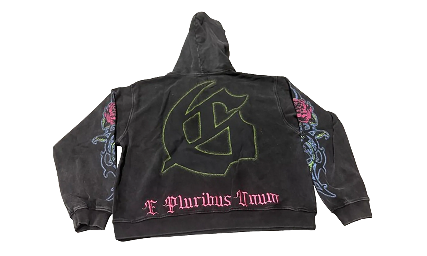 Vandal Hoodie "Black Wash" GS018
