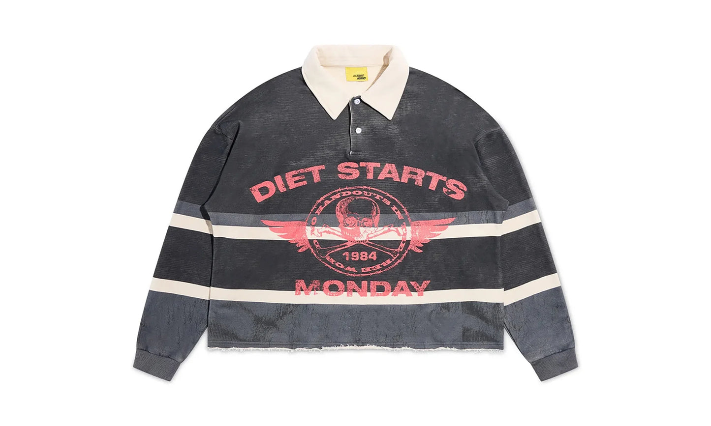 Free World LS Rugby "Vintage Black" DSM HOL2501 016