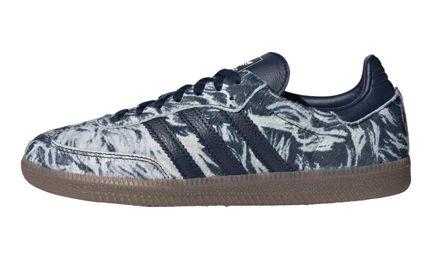 Samba OG WMNS "Pony Hair Night Indigo Off White" IH9023