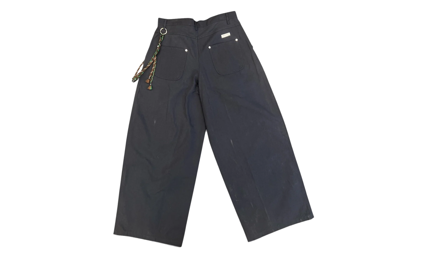 Super Baggy Pants "Cotton Moleskin - Vintage Black" 261 MPT103 MOLEBLK