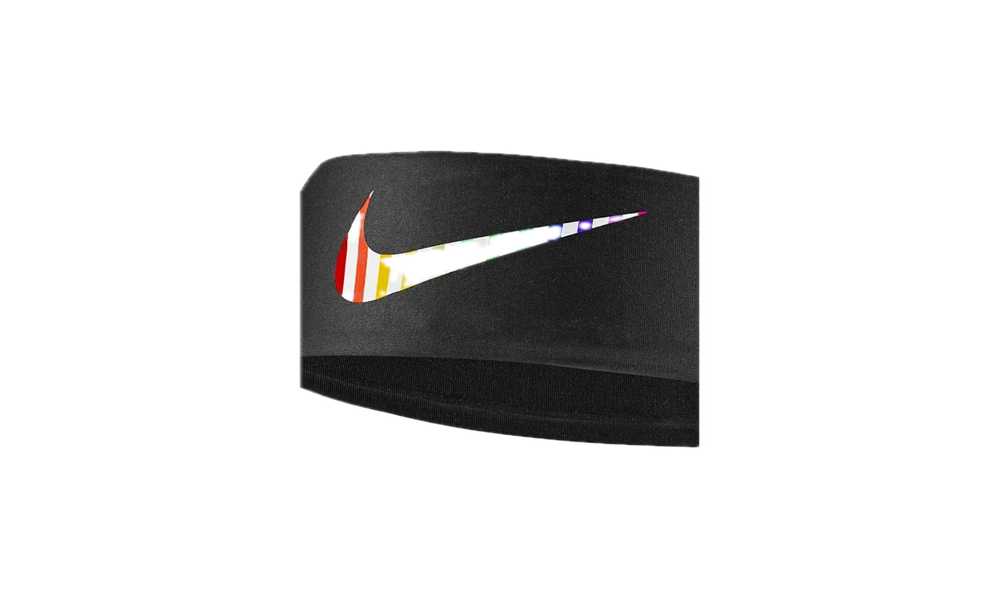 LOGO PRINTED FURY HEADBAND "Black / Pimento / Turf Orange" N.100.2054.018