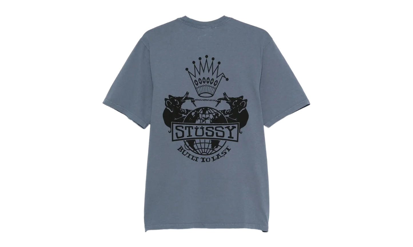 Built To Last Pig Dyed Tee "NAVY" 1905125 NAVY