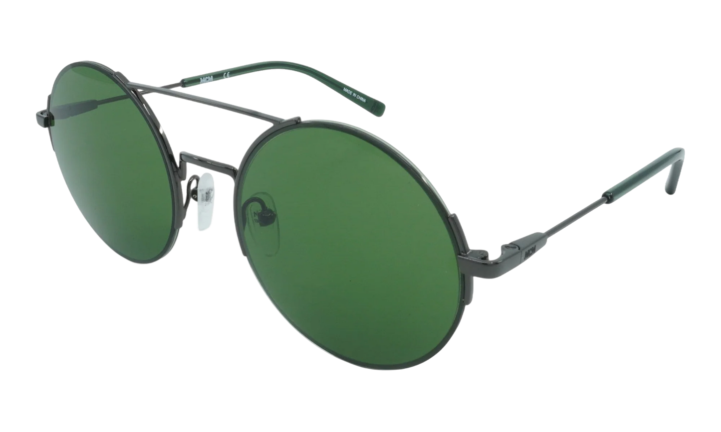Round Sunglasses "RUTHENIUM/GREEN" MCM160S-072