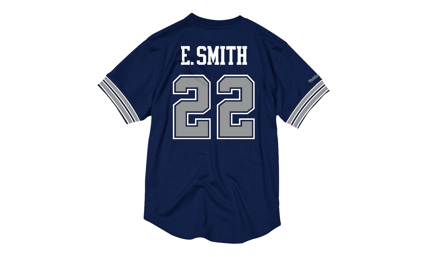 NFL Name & Number Mesh Crew Neck Shirt "Dallas Cowboys - Navy" NNMPMG18061 DCONAVY94ESM