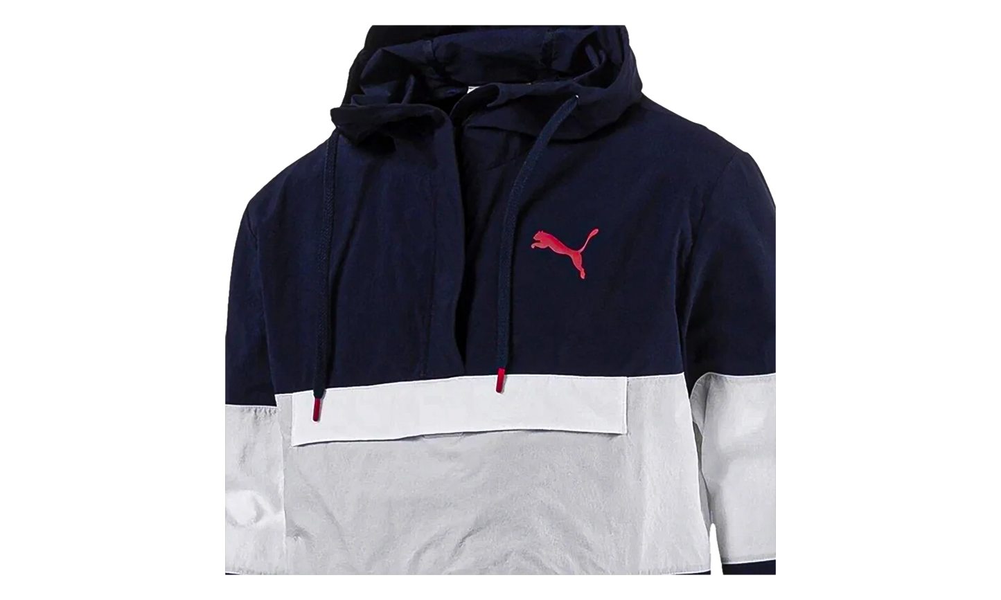 1/2 Zip Windbreaker "Blue" 851643 06