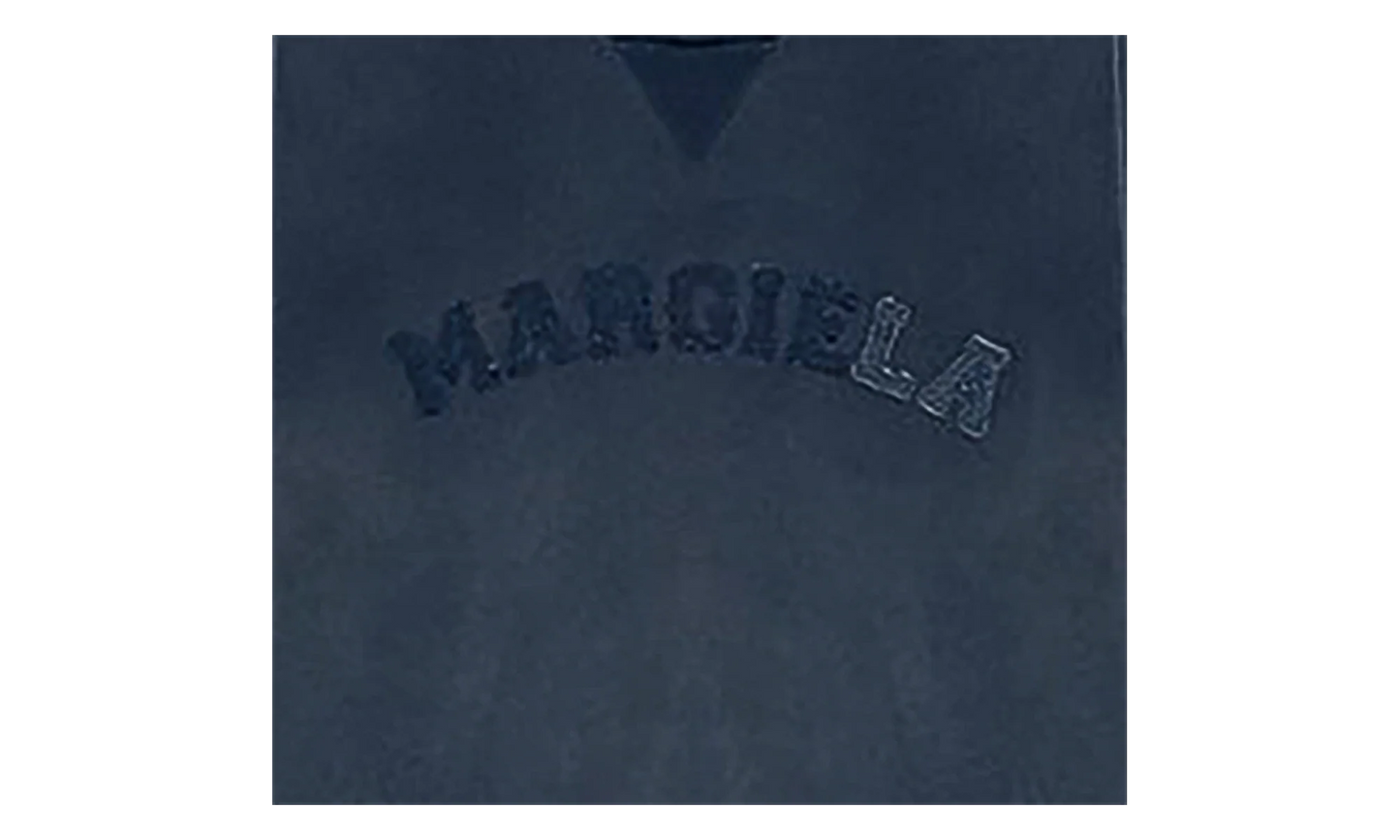 Logo Embroidered Dyed Sweatshirt "Washed Blue" S50GU0209S25570469