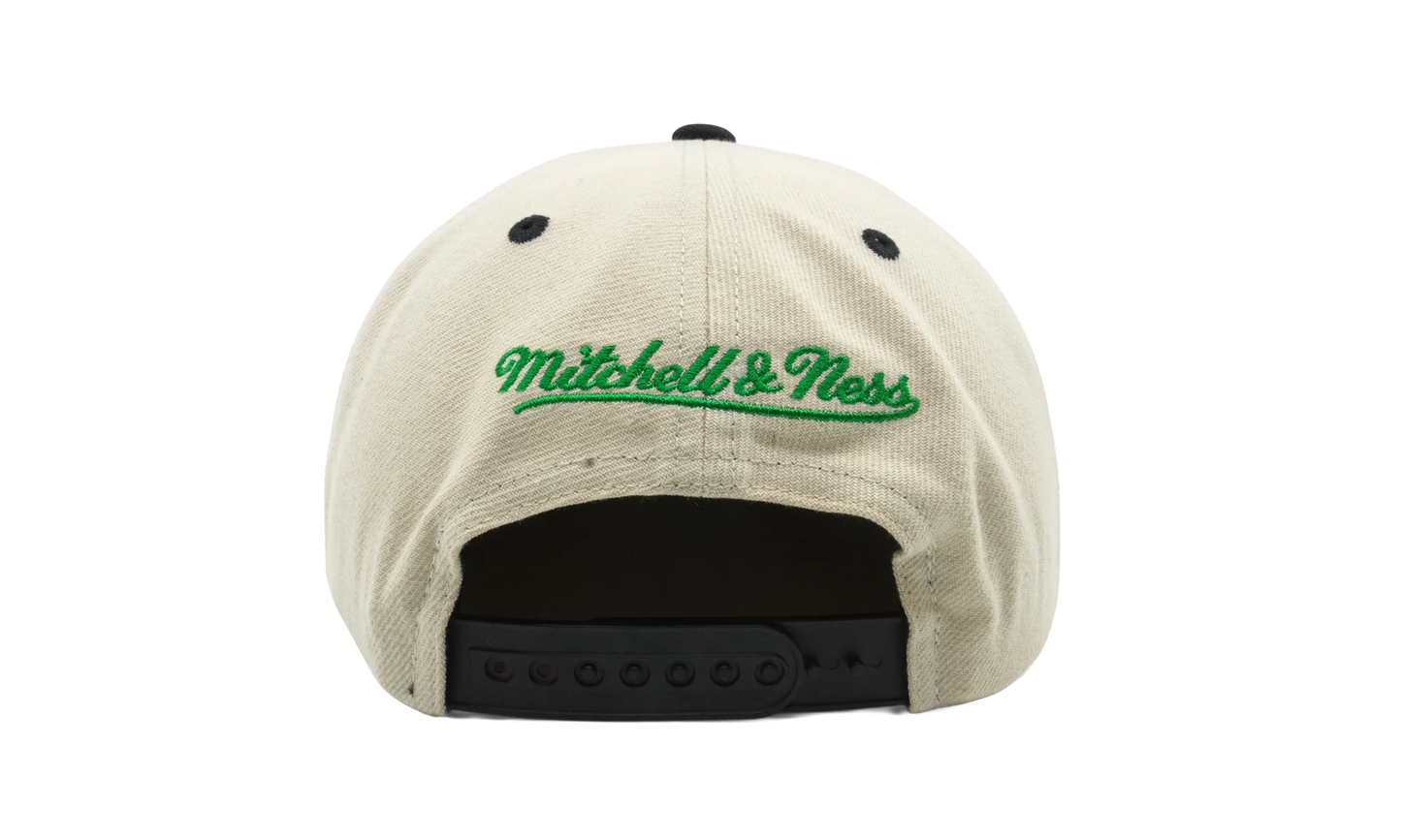 NBA Hardwood Classics First Of Many Snapback Cap "Boston Celtics - Off White" HHSS6330 BCEYYPPPOFWH