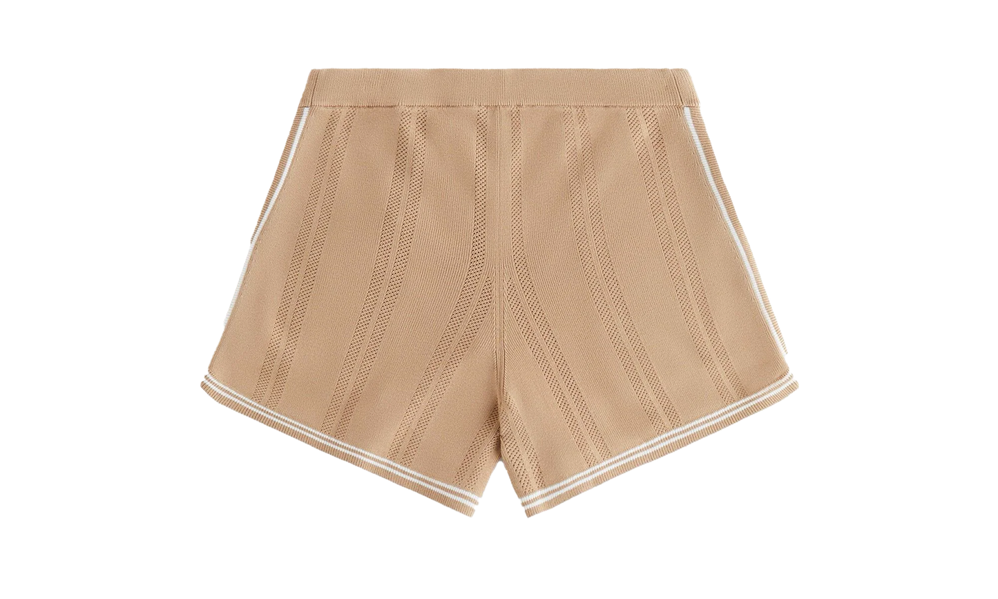 Rayne Perforated Knit Short WMNS "Brown" khw060171 252