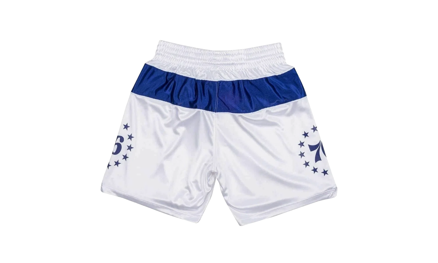 NBA Authentic Shorts "2003 Philadelphia 76ers - White" ASHRAC19102 P76WHIT03