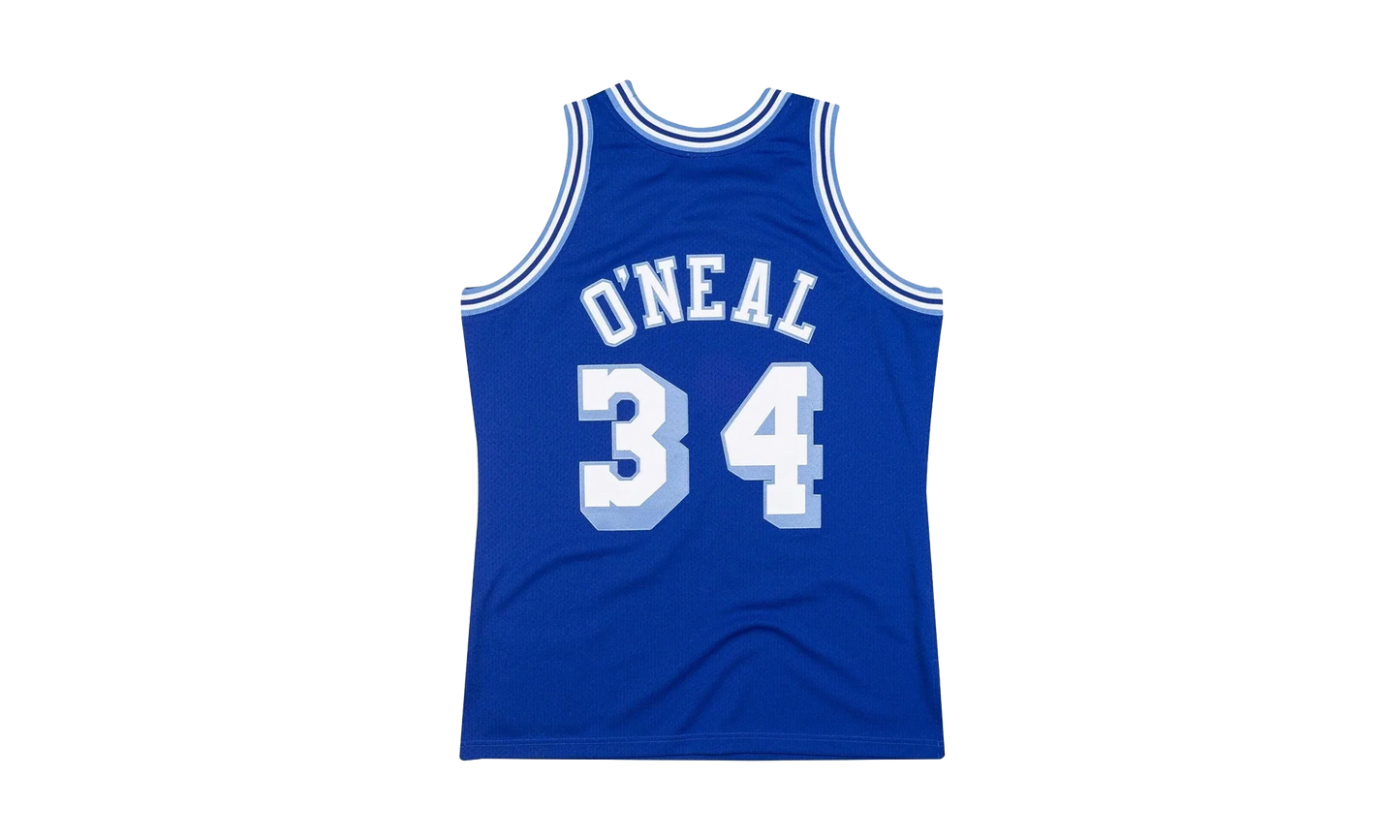 NBA Shaquille O'Neal Authentic Jersey "1996 Los Angeles Lakers - Royal" AJY4CP19140 LALROYA96SON