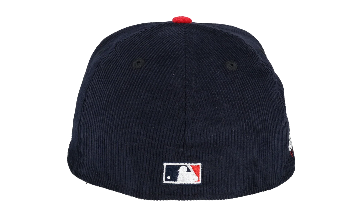 59FIFTY Jackie Robinson Act Accordingly Collection Ebbets Field Patch Fitted Hat "Navy / Red" NE135