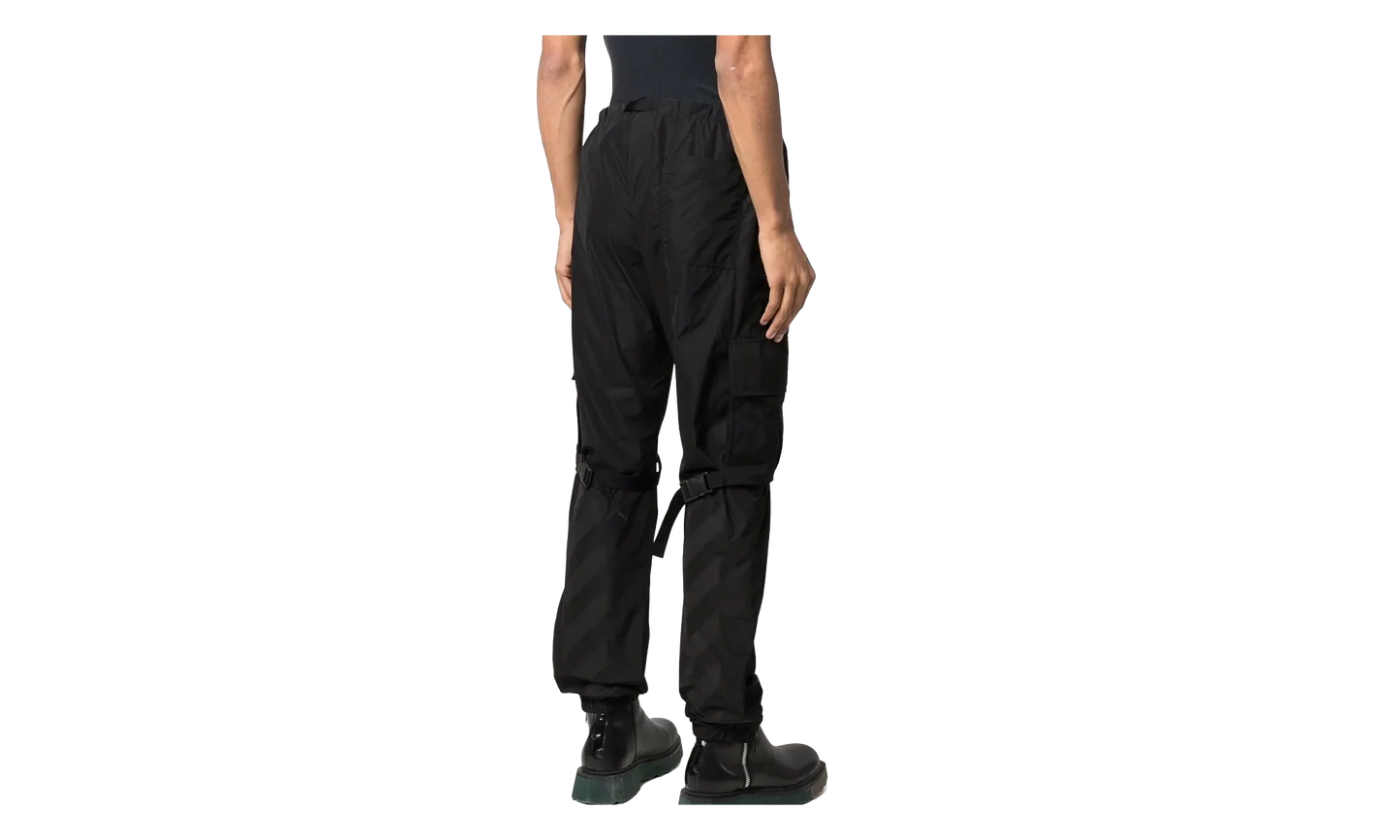 Straight Leg Cargo Pants "Black" OMCF031C99FAB0021010