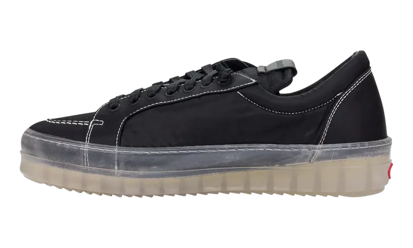 V1-Lo Sneakers "Black / Translucent" V1_LO_BLK_CLR