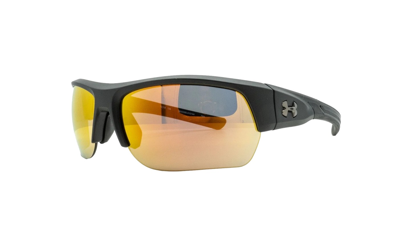 Big Shot Sunglasses "Orange Baseball Tuned - Satin Black" 8650085 010144