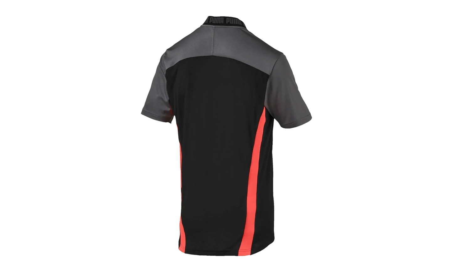FtblNXT Pro Tee "Puma Black / Energy Red" 656427 01