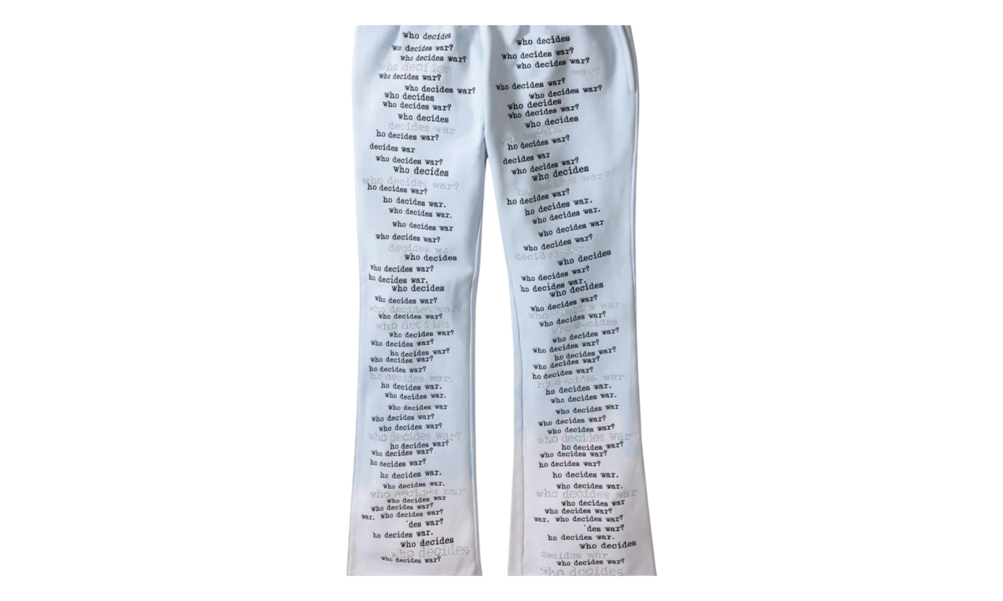 WDW Scripture Sweatpants "Light Blue" B7G7GKWM