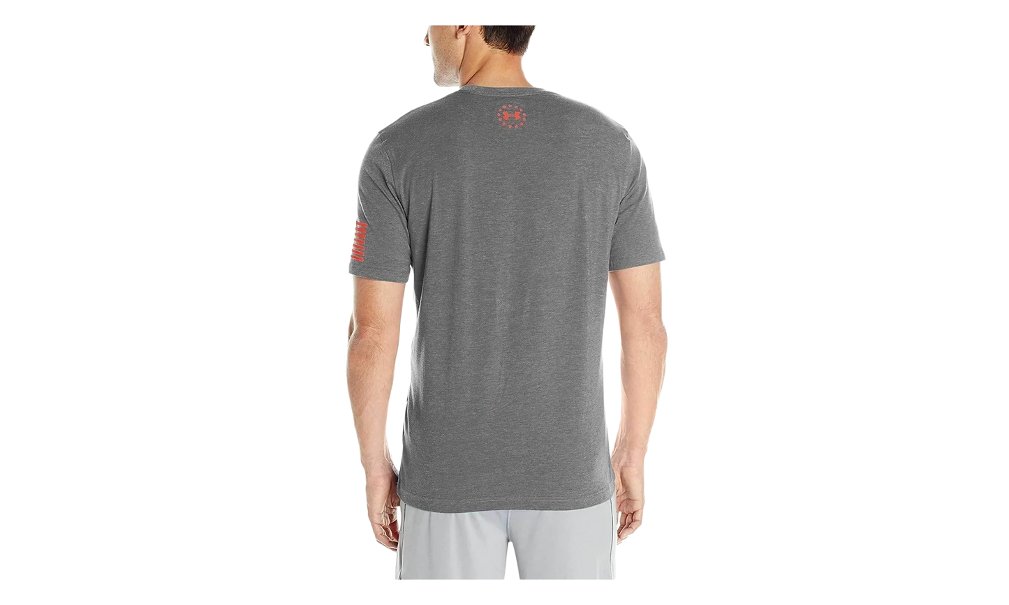 Freedom T-Shirt "Carbon Heather / Red" 1268759 092