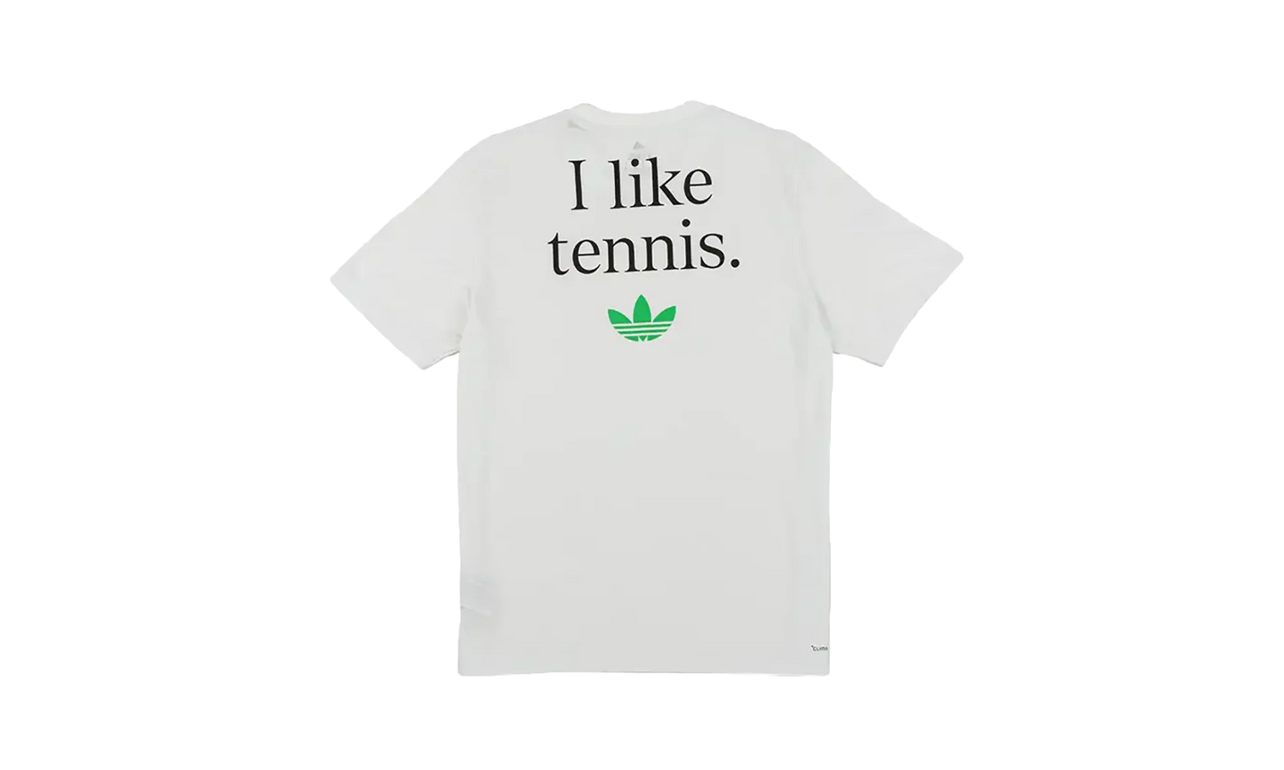 Tennis Graphic Tee "White" JM8961