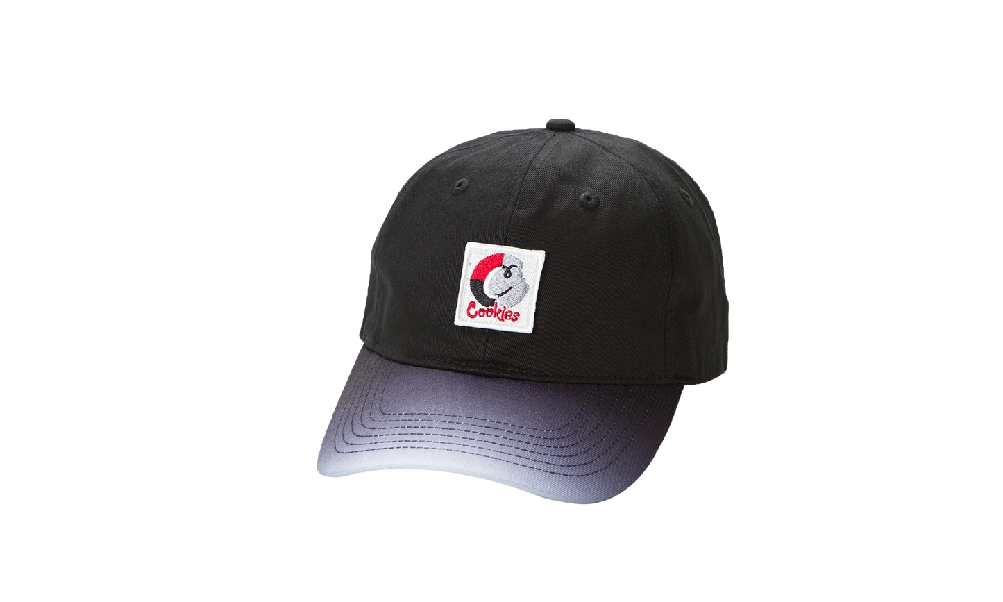 Break Of Dawn Dip Dye C-Bite Logo Dad Hat "Black" 1542X3847 BLK