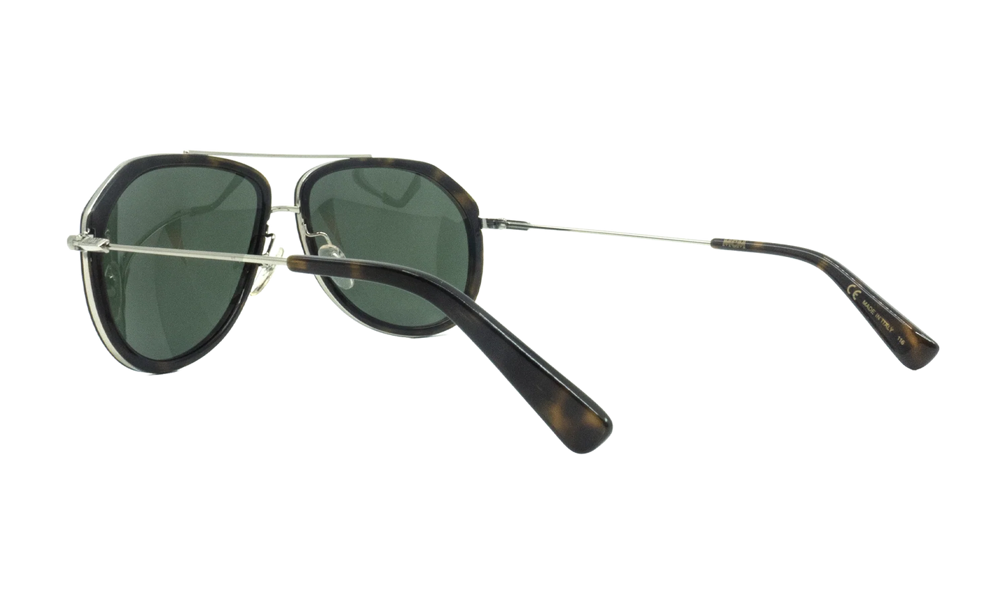 Oval Sunglasses "Havana/Silver" MCM613S-214