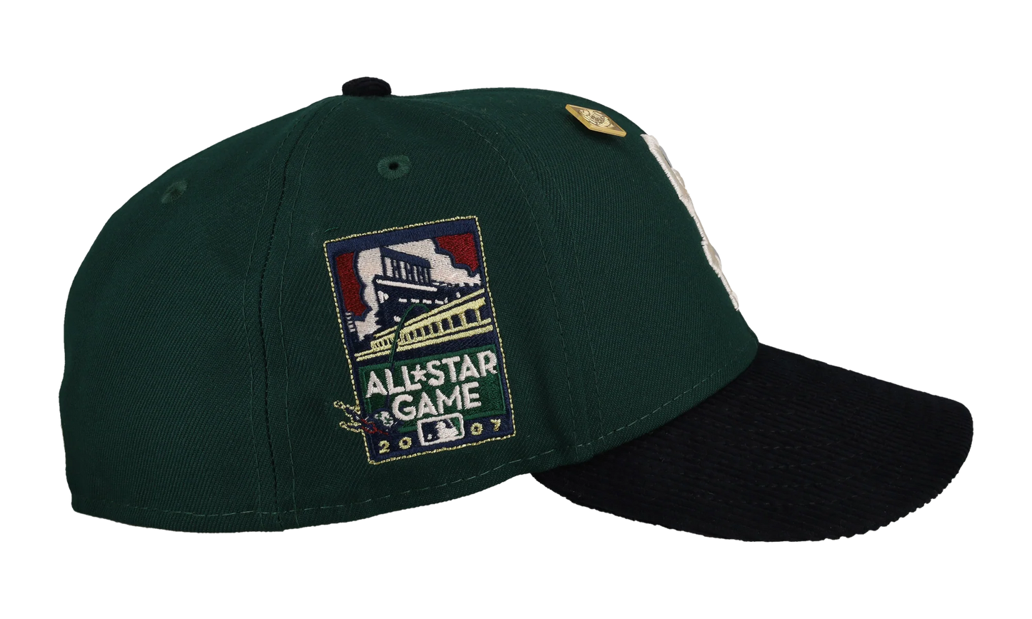 59FIFTY San Francisco Giants 2007 All Star Game Fitted Hat "Green / Navy Corduroy" NE433
