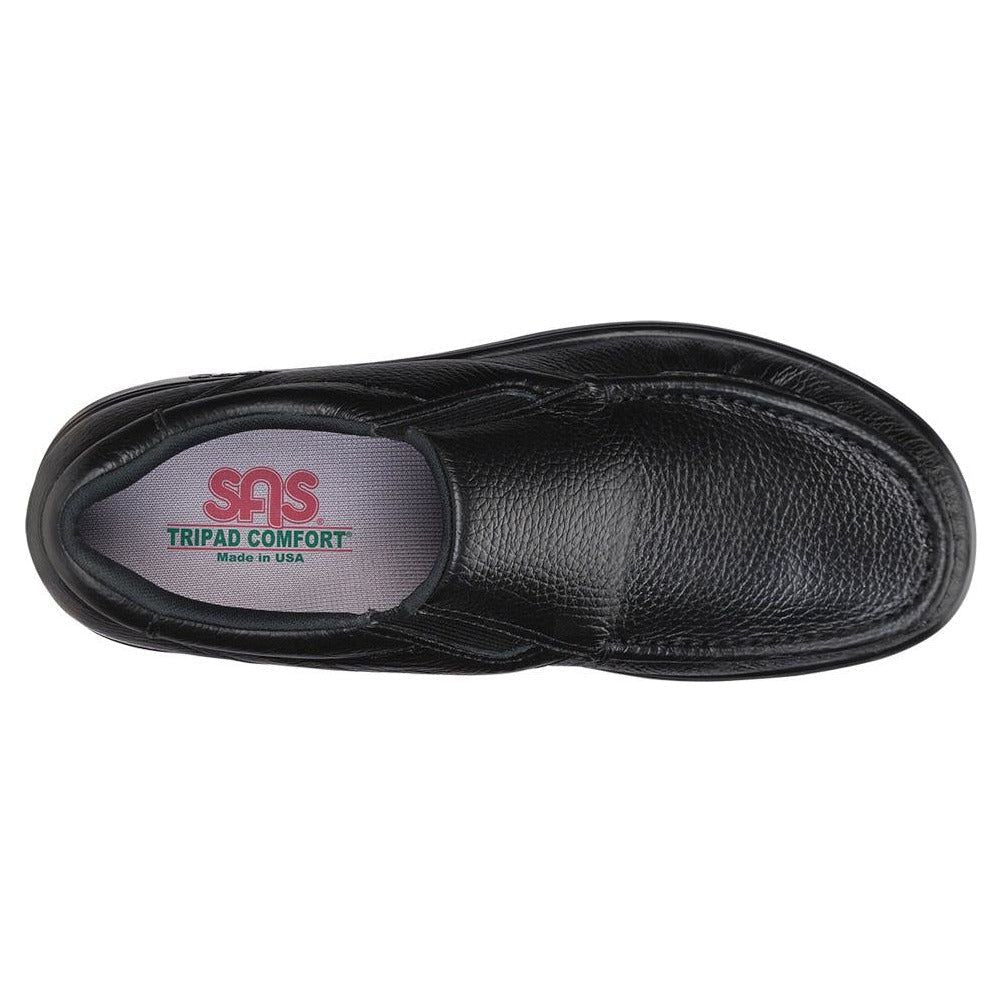 Men's Side Gore Slip-On in Black