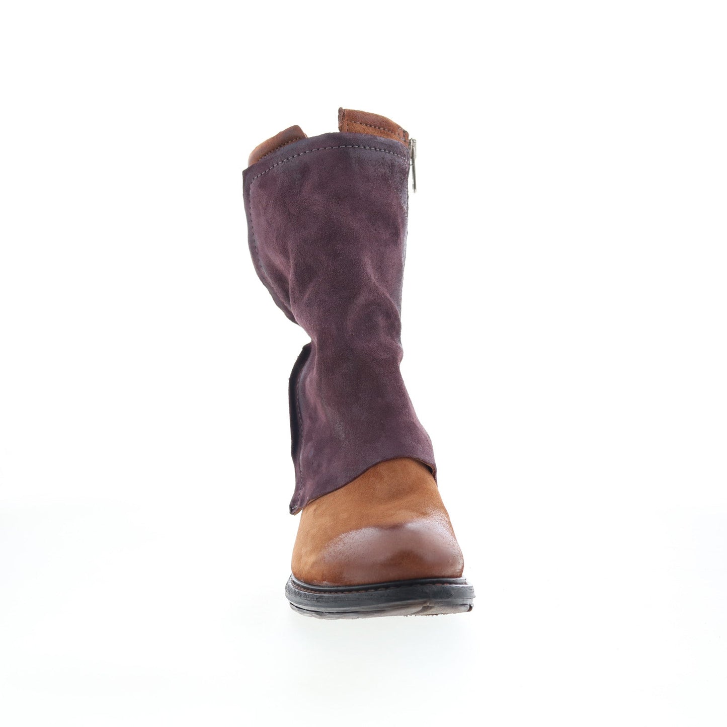 Connor A22204-101-0004 Womens Brown Suede Zipper Casual Dress Boots