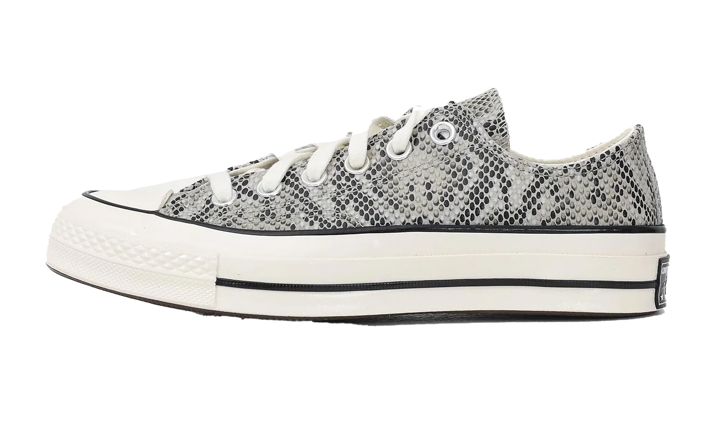 Chuck 70 Low "Snake Pale Surplus / Egret / Black" A13434C
