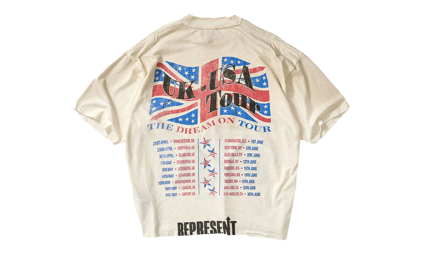Dream On Tour SS Tee "White" MLM100593-WE