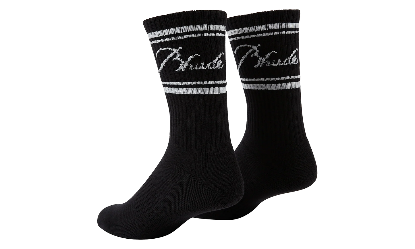 Script Logo Sock "Black / Grey" RHFW25SO02750 3199