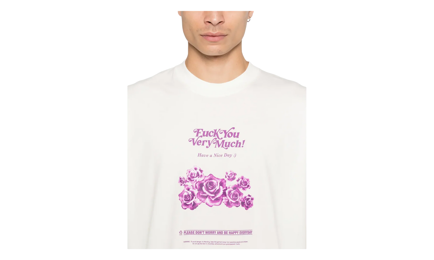 Fuck You Very Much T-Shirt "Vanilla" ME76TR263V VANI