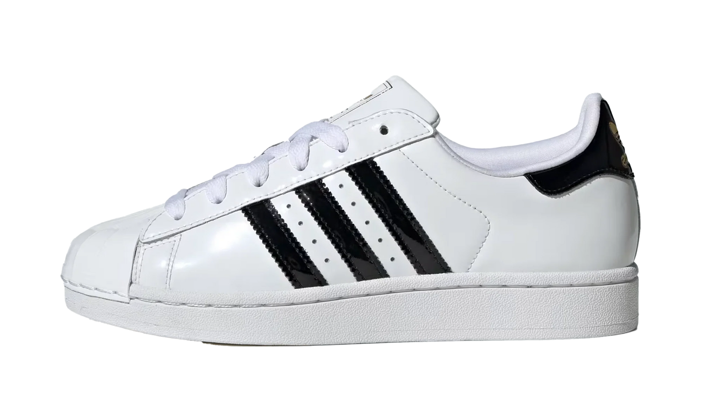 Superstar II WMNS "Cloud White Core Black Gold Metallic" JS4010