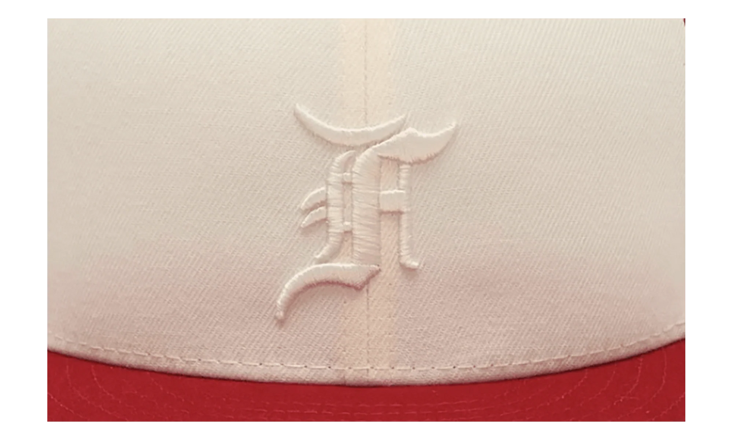 59FIFTY Fear Of God Essentials Fitted Hat "Scarlet" NE410