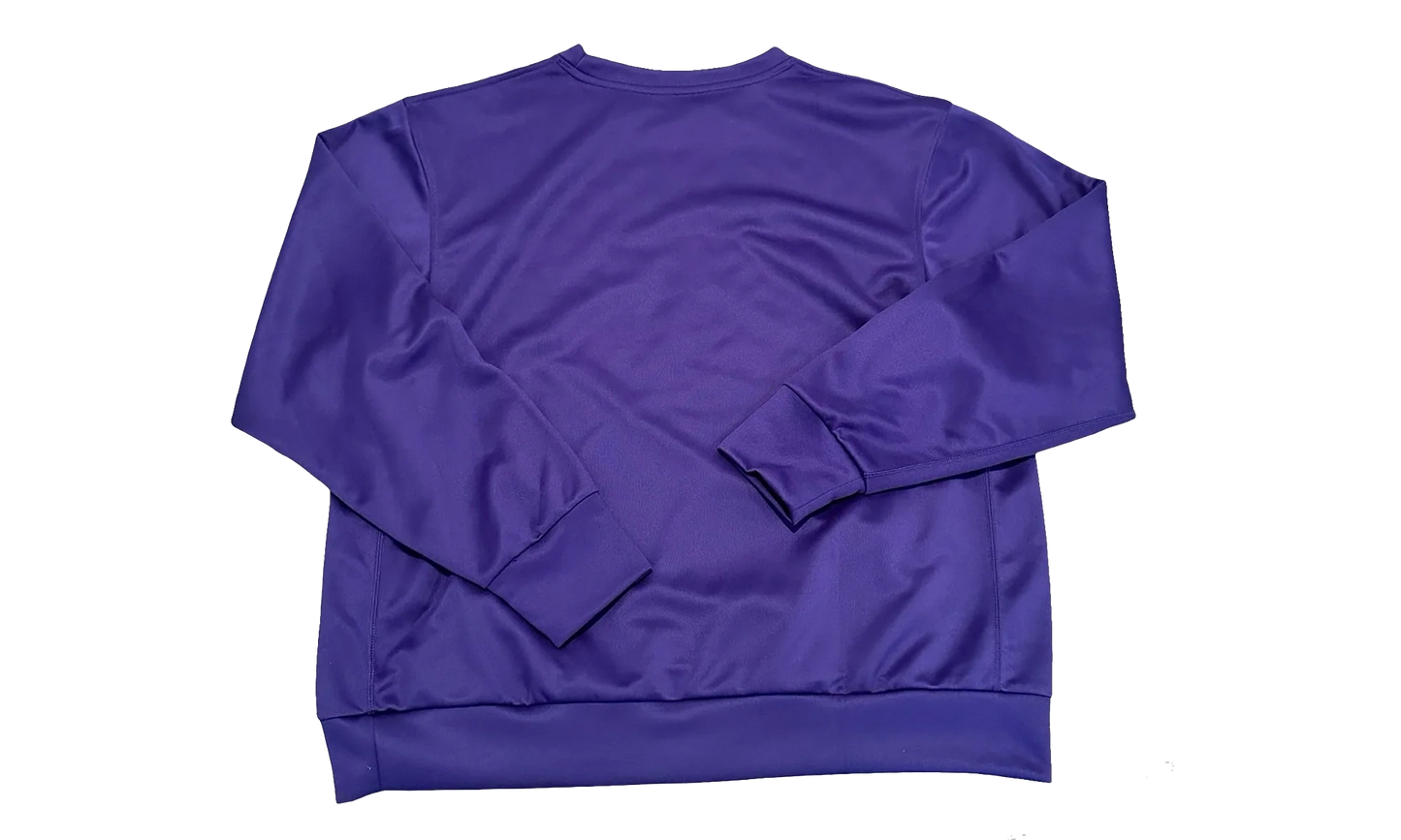 NBA Phoenix Suns Standard Issue Dri-Fit Crewneck Sweatshirt "Purple" FV1806 566