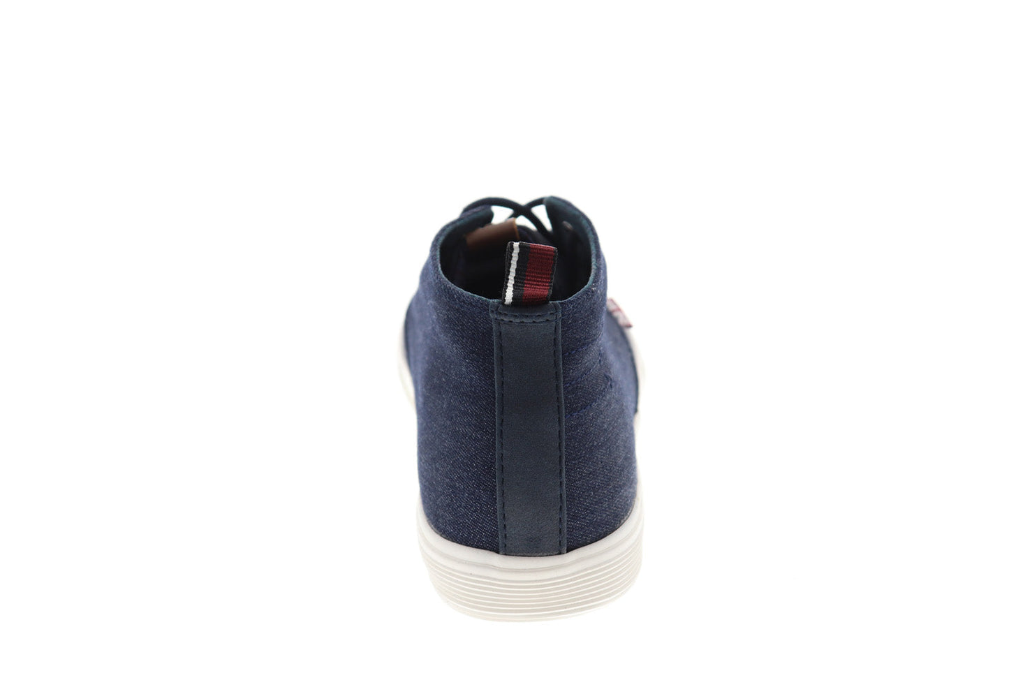 Ben Sherman Bradford BNM00060 Mens Blue Canvas Mid Top Lifestyle Sneakers Shoes