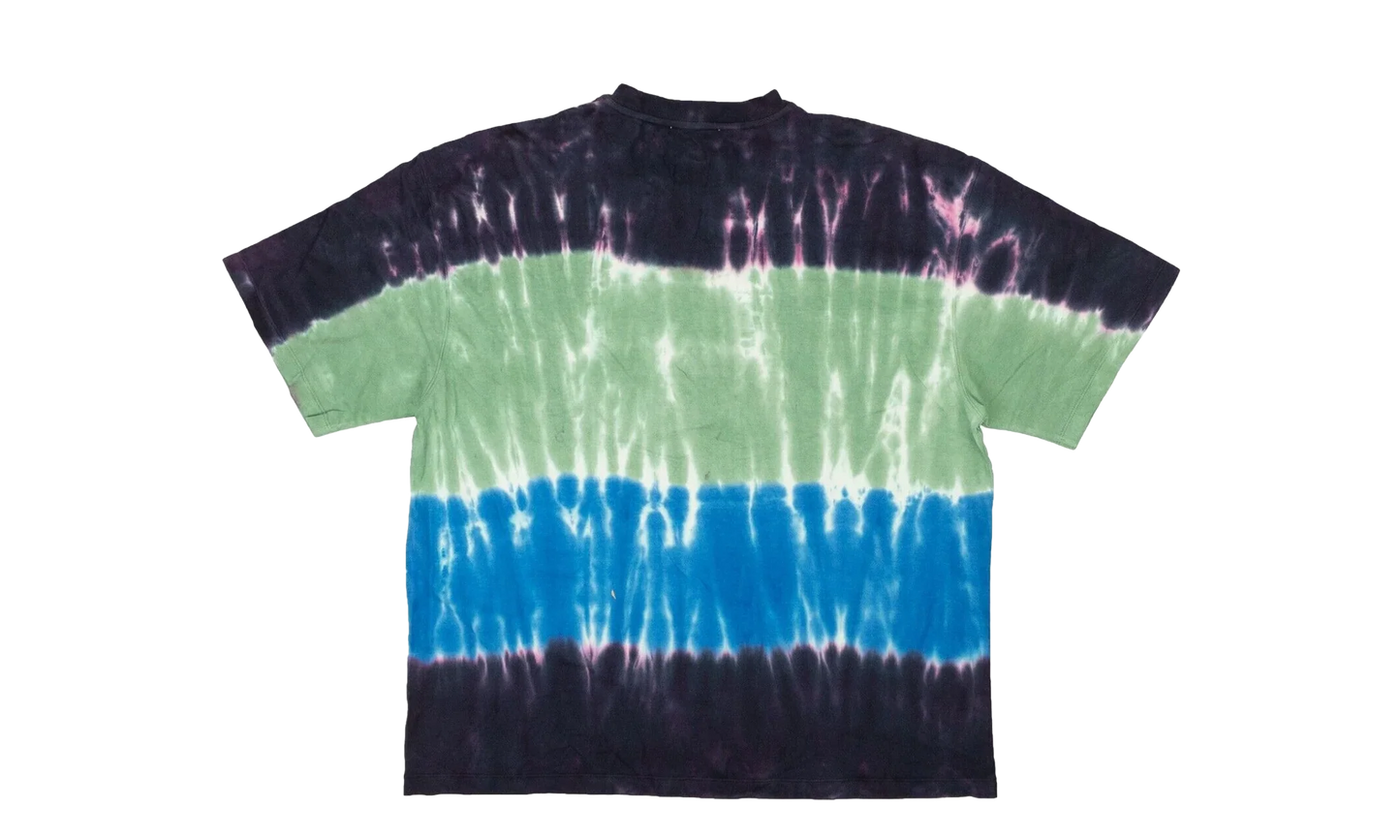 S/S Unisex Tie Dye Box Logo Tee "Clementine" 95 OCY 1088
