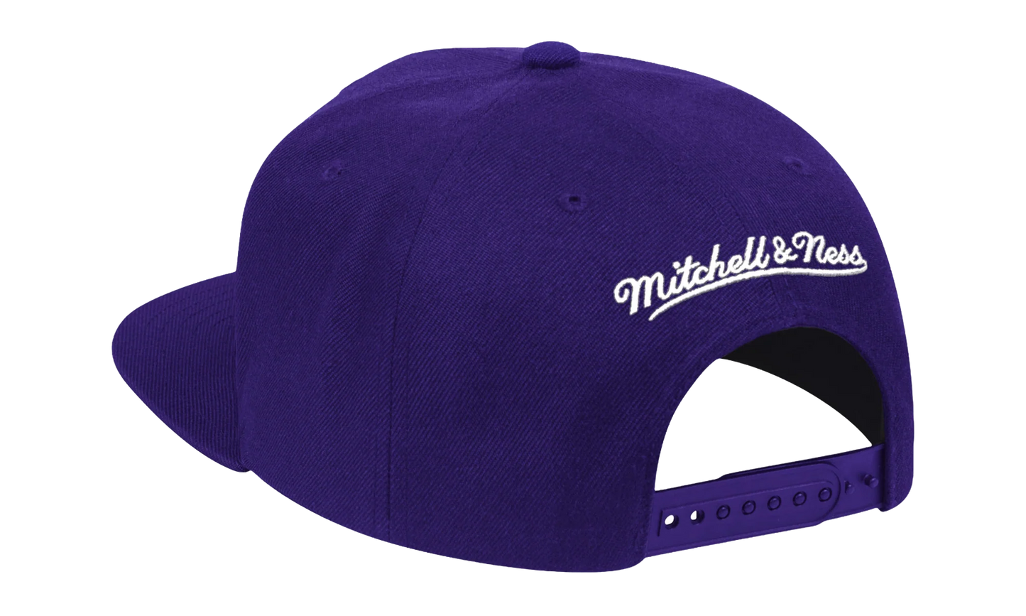NBA Los Angeles Lakers HWC State Snapback Hat "Flower - Purple" 6HSSSH20057 LALPURP