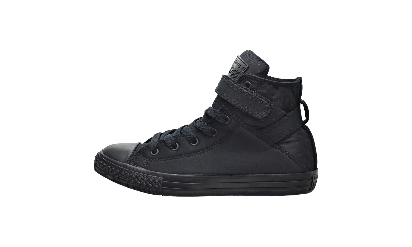 Chuck Taylor All Star Brea HI GS "Black/Black" 653281C