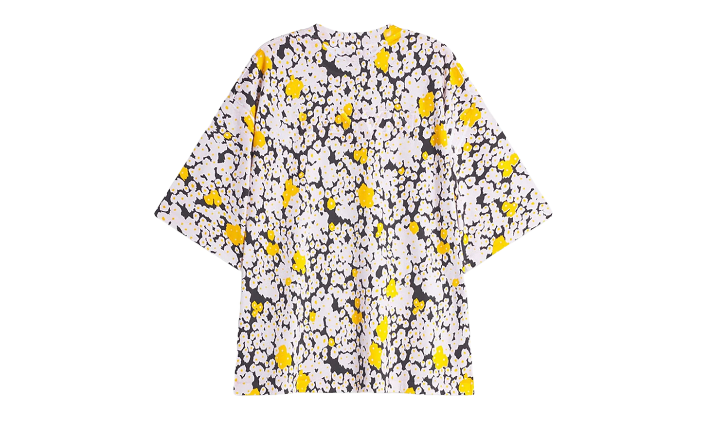 OVERSIZED PRINTED TEE "WHITE/MULTICOLOR" RM TS0026 J017 A23 01S1